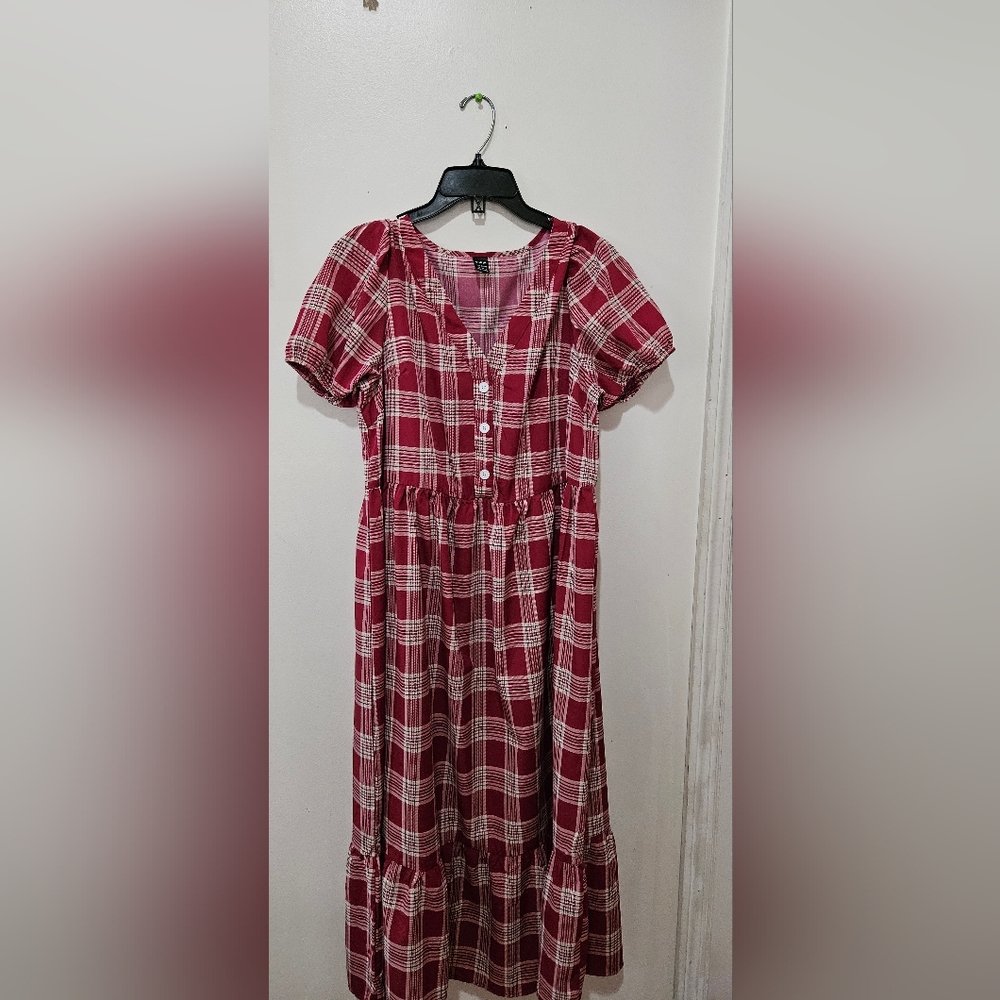 Women's plaid dress